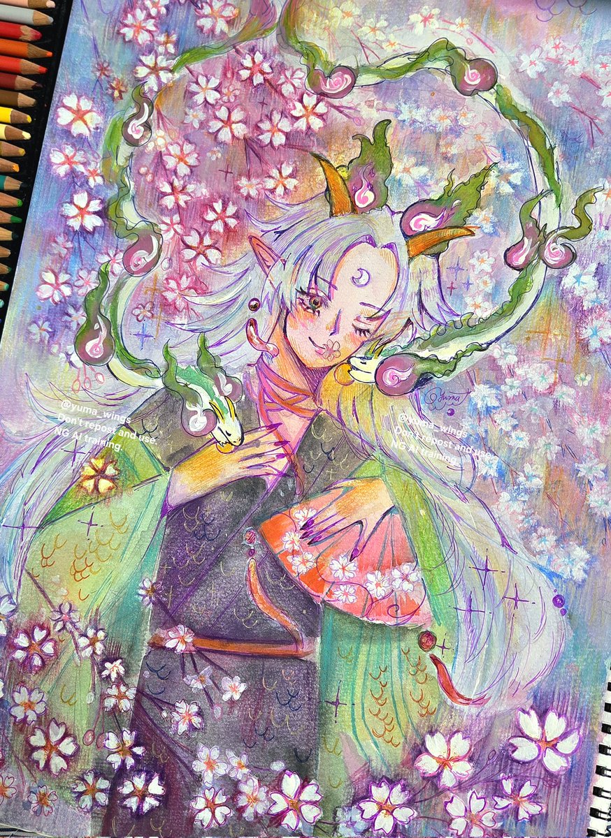 ゆま𓆩︎‎🤍𓆪宝石イラスト💎🦋 tweet media