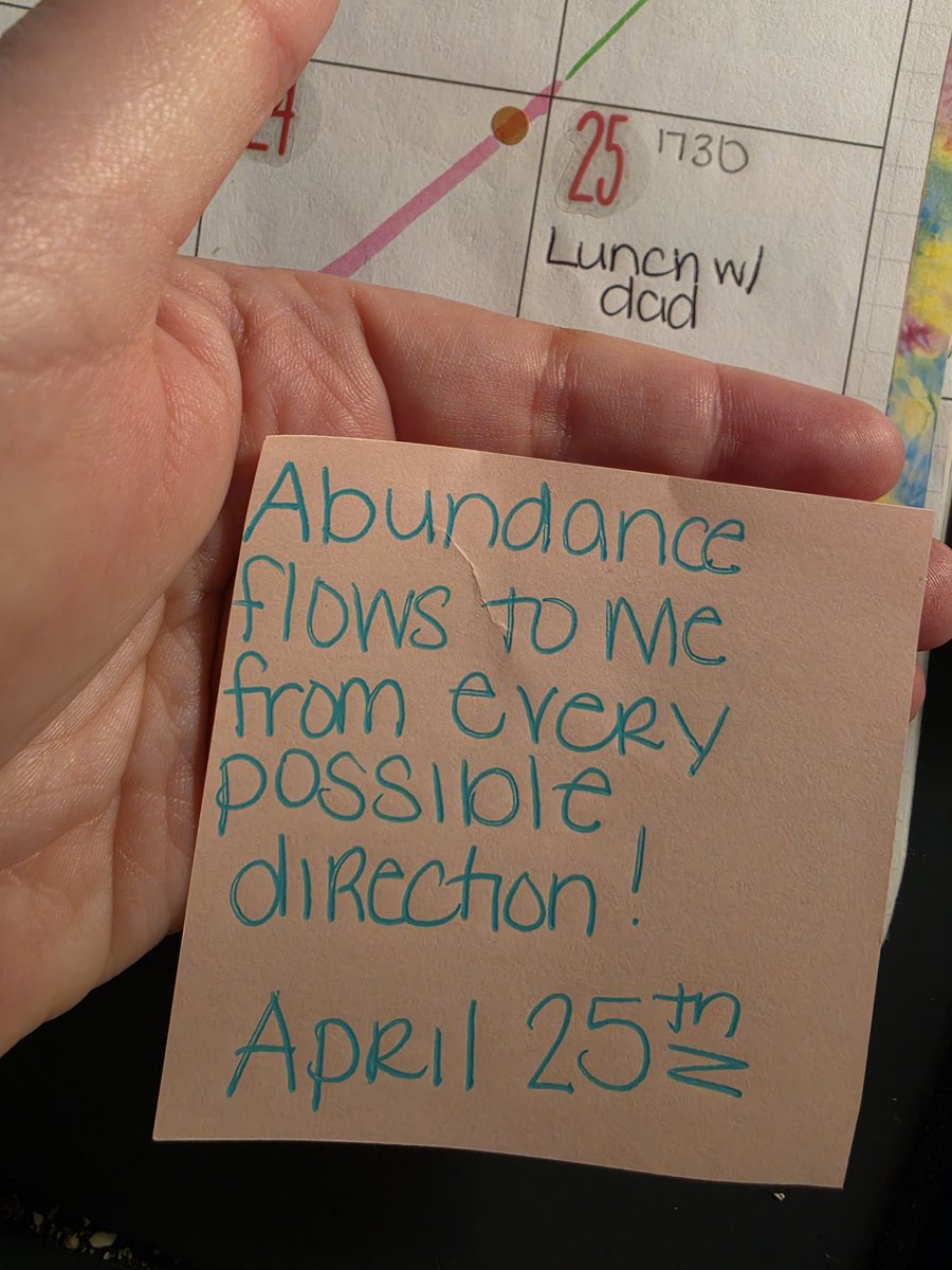 Thiscrazychaot1's tweet image. Daily Affirmation 

#Affirmation #iam #abundance