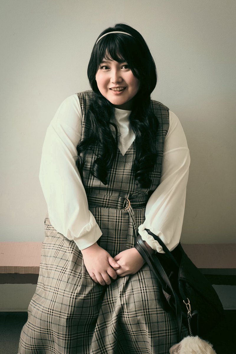 IBARAKI_GEN's tweet image. 残ったのはスマイル。
All that remained was a smile.

model:小早川くる美さん　
@kurumi_kobaya

フォローお願いいたします！
Let’s stay in touch—give me a follow!

#Curvy #통통이 #肉肉女孩 #สาวอวบ