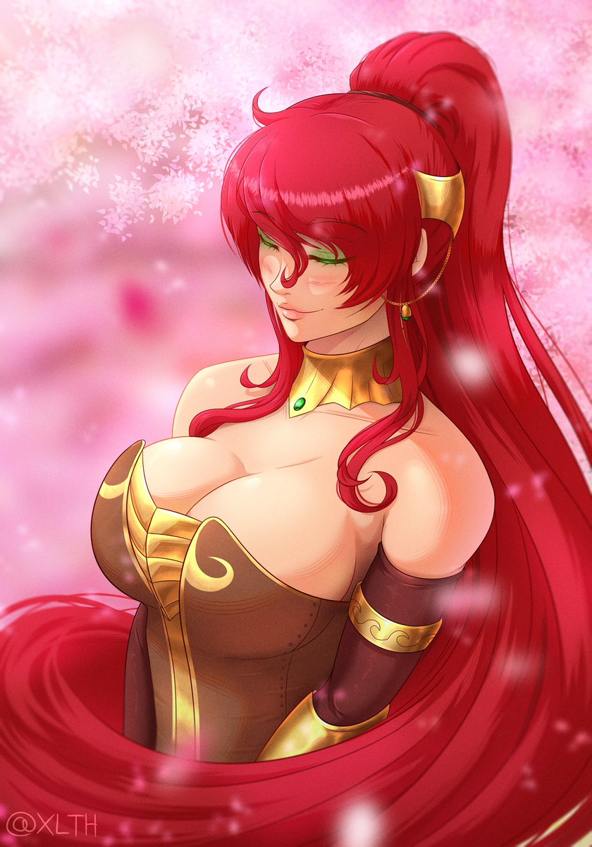 Blossom Pyrrha for my birthday 😊

#RWBY #Pyrrha_Nikos