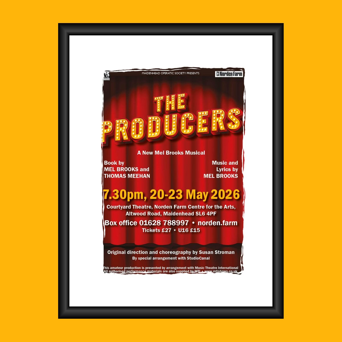 MOSOpstweets's tweet photo. A down-on-his-luck Broadway producer and his mild-mannered accountant produce the most notorious flop in history, scamming their innocent investors and making themselves rich - but the gloriously offensive show turns into a surprise smash hit.

https://t.co/JrT4nOaLX5 https://t.co/xXVocJyF7o