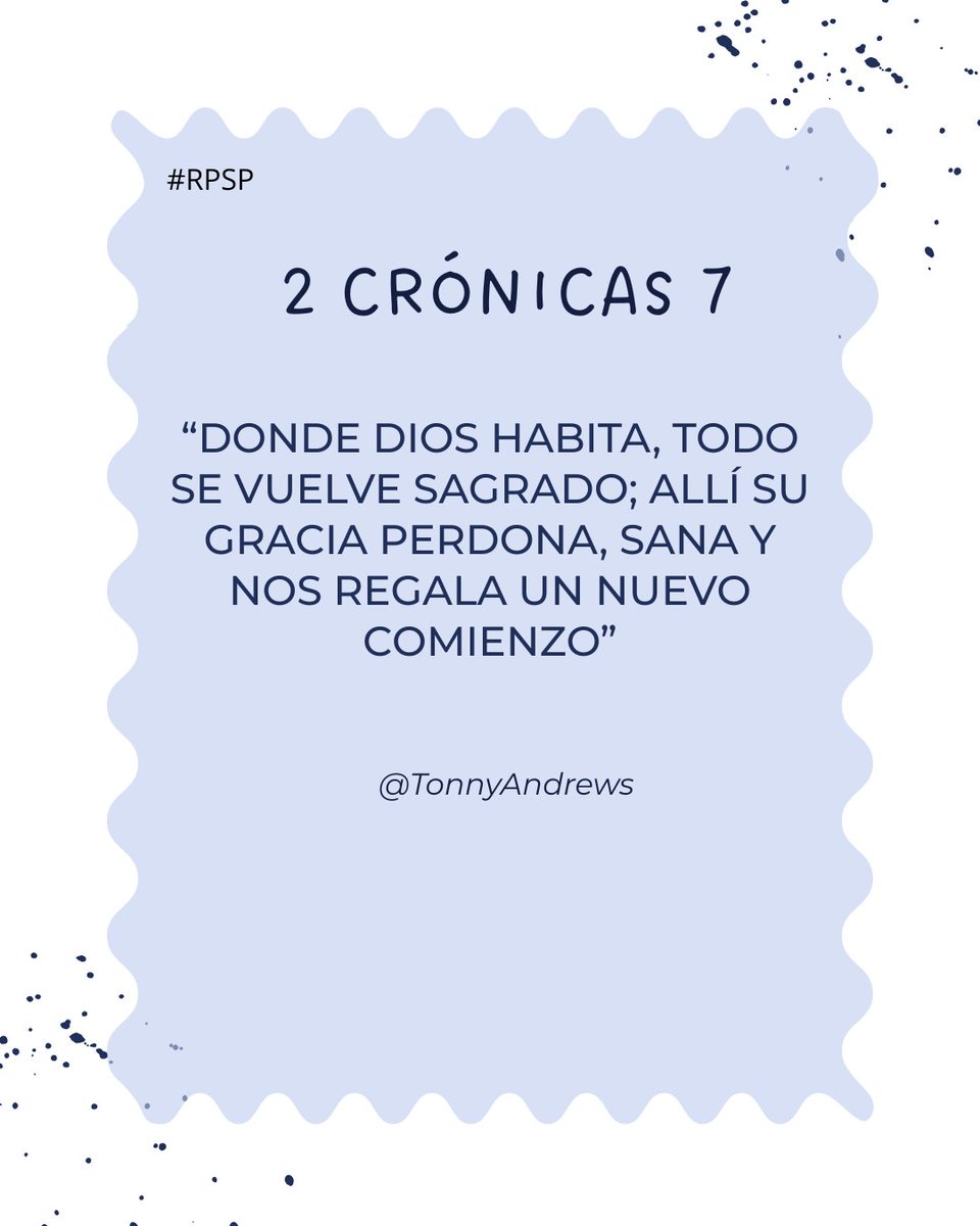TonnyAndrews's tweet image. 📖 #RPSP  - 2 Crónicas 7✨

“Cuando un corazón se humilla y busca sinceramente a Dios, el cielo responde. La restauración comienza en lo íntimo, cuando volvemos a Él con todo nuestro ser”. 🙏

#PrimeroDios #rpsp #2Crónicas7 #CuscoA #MSOP #UPSur