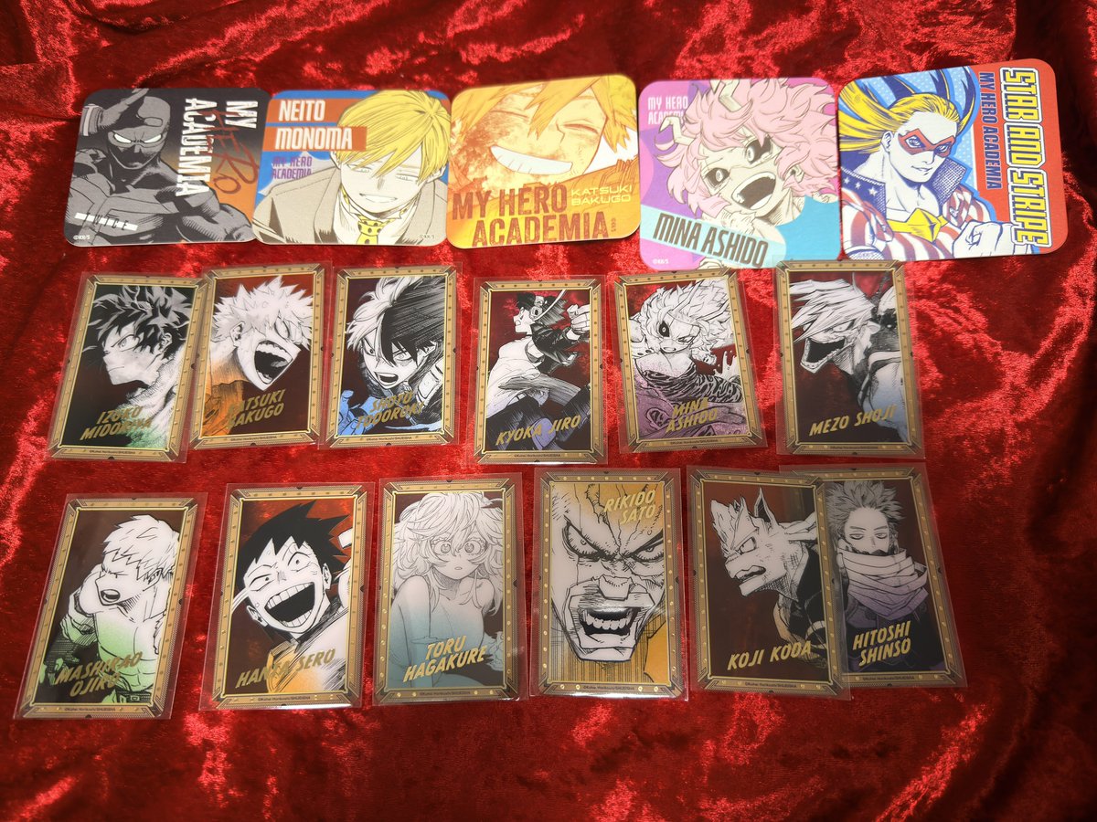 グッズ類 入場特典は夫婦仲良くデクでした