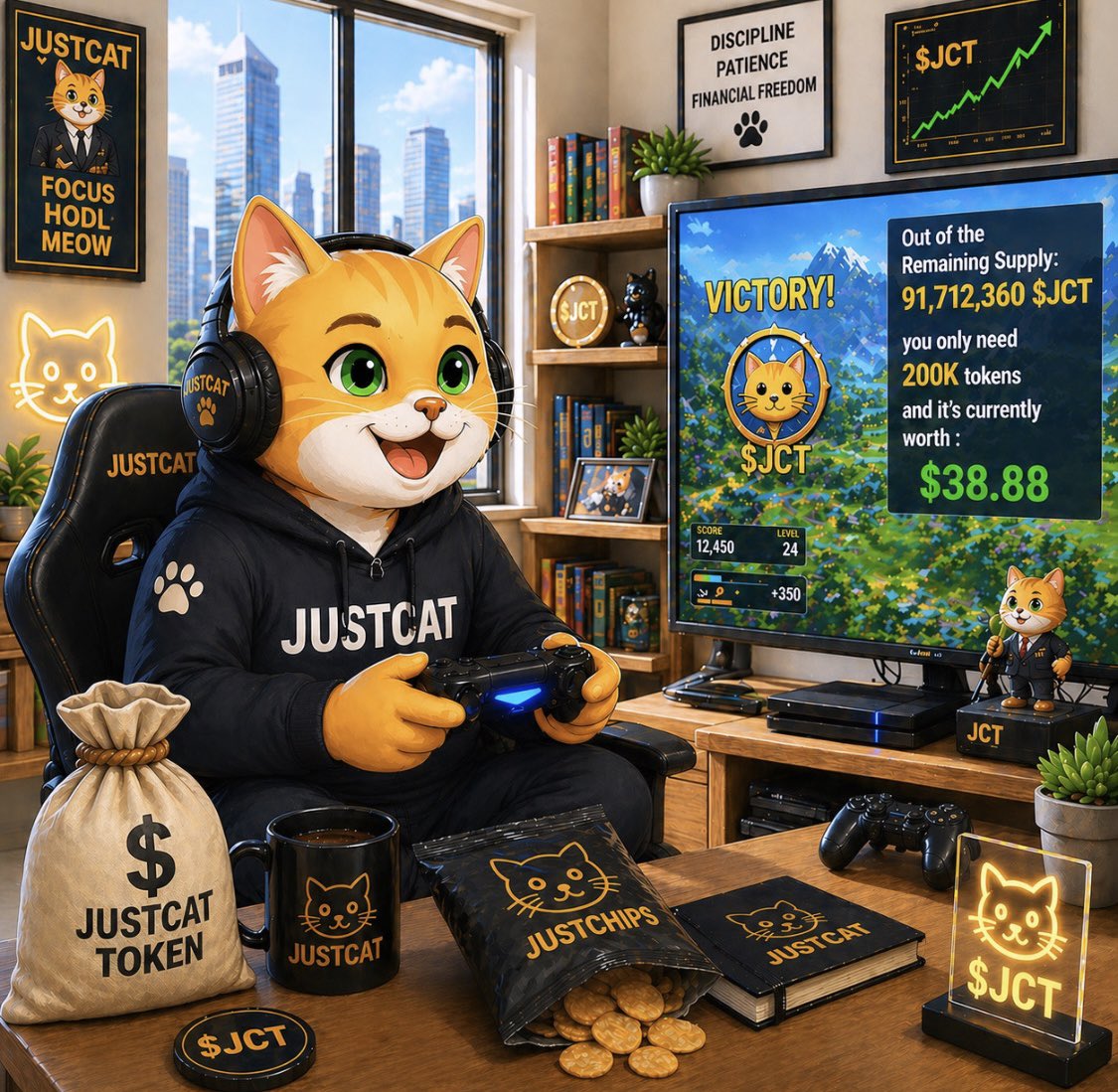 JUSTCAT-TOKEN tweet media