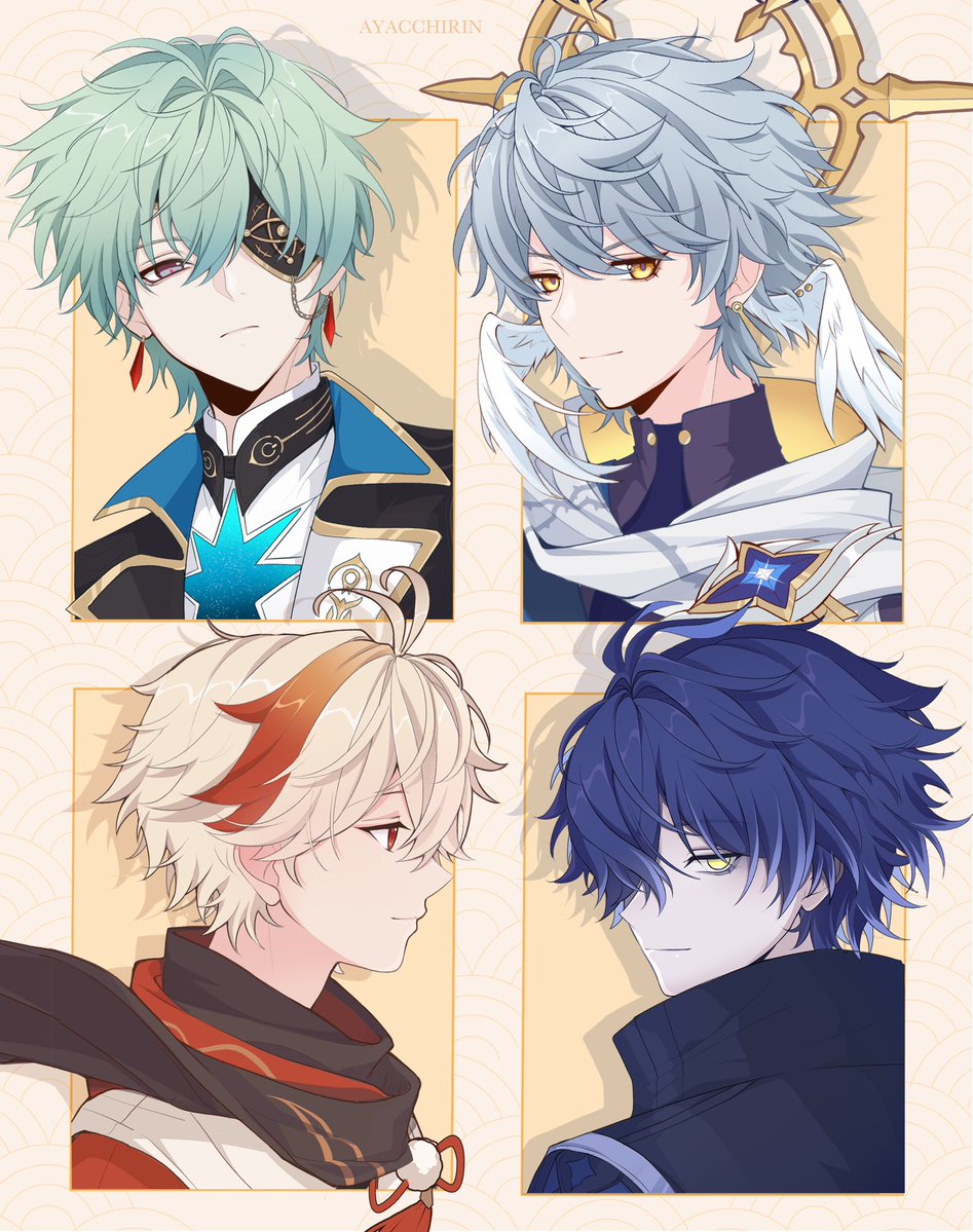 ayacchirin's tweet image. 💇‍♂️
#anaxa #sunday #kazuha #flins