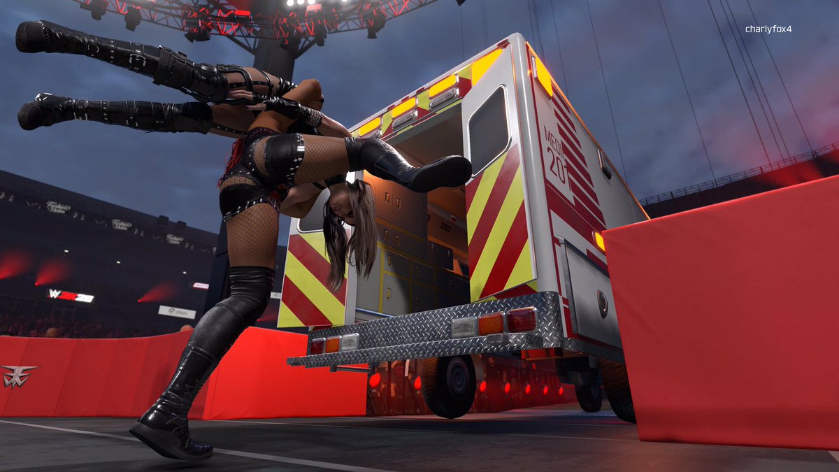 foss_w_forces's tweet image. 📰FWF - The T📰

Beauty fades.
Pain doesn’t.

Dakota Kai survived her once…
but tonight was never about survival.

ZARIA brought brutality to the runway.
An ambulance. No mercy. No escape.

ZARIA is your NEW
Check Your Pulse Champion. 🩸

#FWF #WWE2K26 #FashionVictim