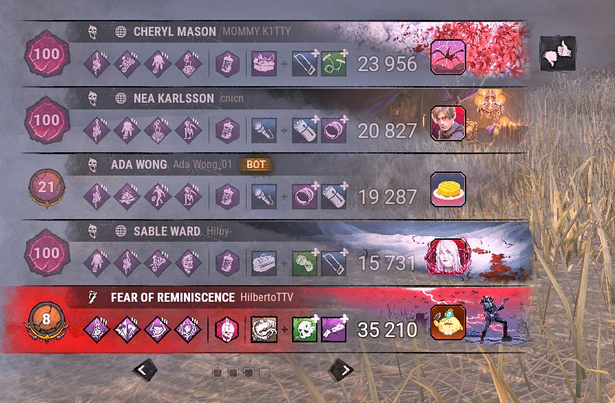 Hilberto_'s tweet photo. @linusmilz That's true - this kind of meta does require extra effort a bit more than needed to not lose and have gens pop like popcorn lol hopefully the diminishing patch would fix this and not be as annoying.
 I faced a similar lobby and from the start I was like "oh shit here we go" https://t.co/JuZ98NPvbe