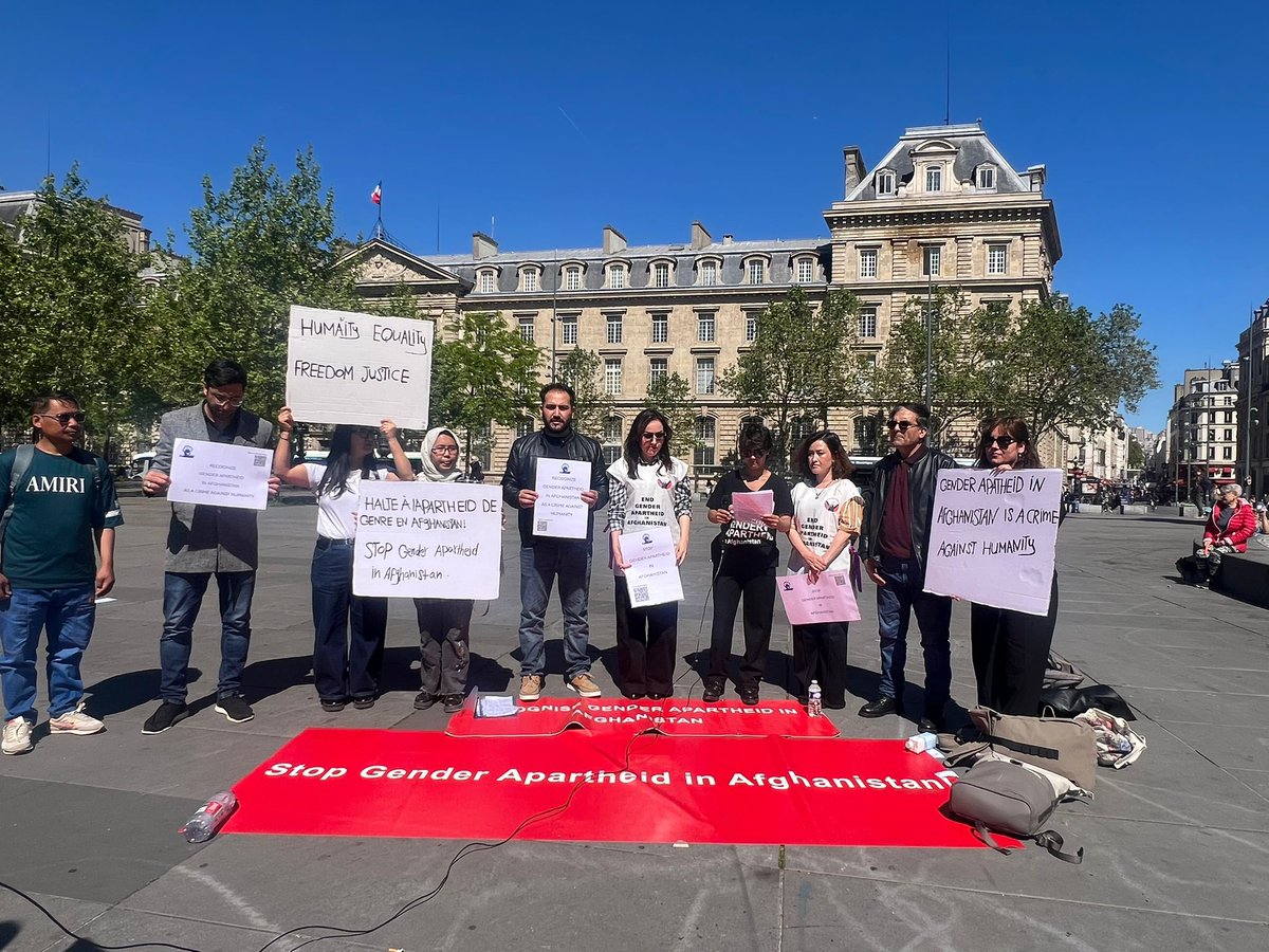 wjmglobal's tweet image. Afghanistan under Taliban rule is facing a severe #human rights crisis,with women and girls systematically excluded from society and denied basic #freedoms. 

These actions amount to #GenderApartheid and crimes against humanity.
#Afghnistan
#Women