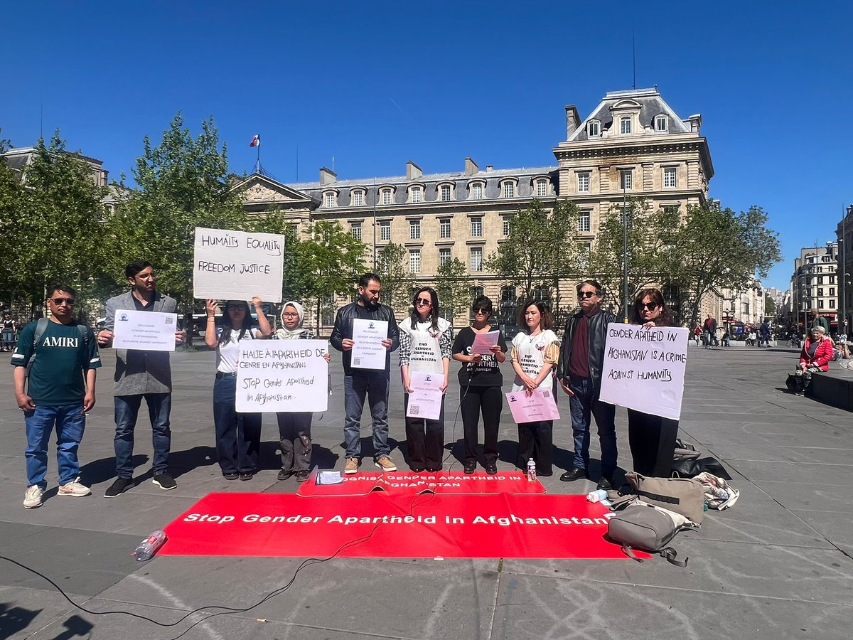 wjmglobal's tweet image. Afghanistan under Taliban rule is facing a severe #human rights crisis,with women and girls systematically excluded from society and denied basic #freedoms. 

These actions amount to #GenderApartheid and crimes against humanity.
#Afghnistan
#Women