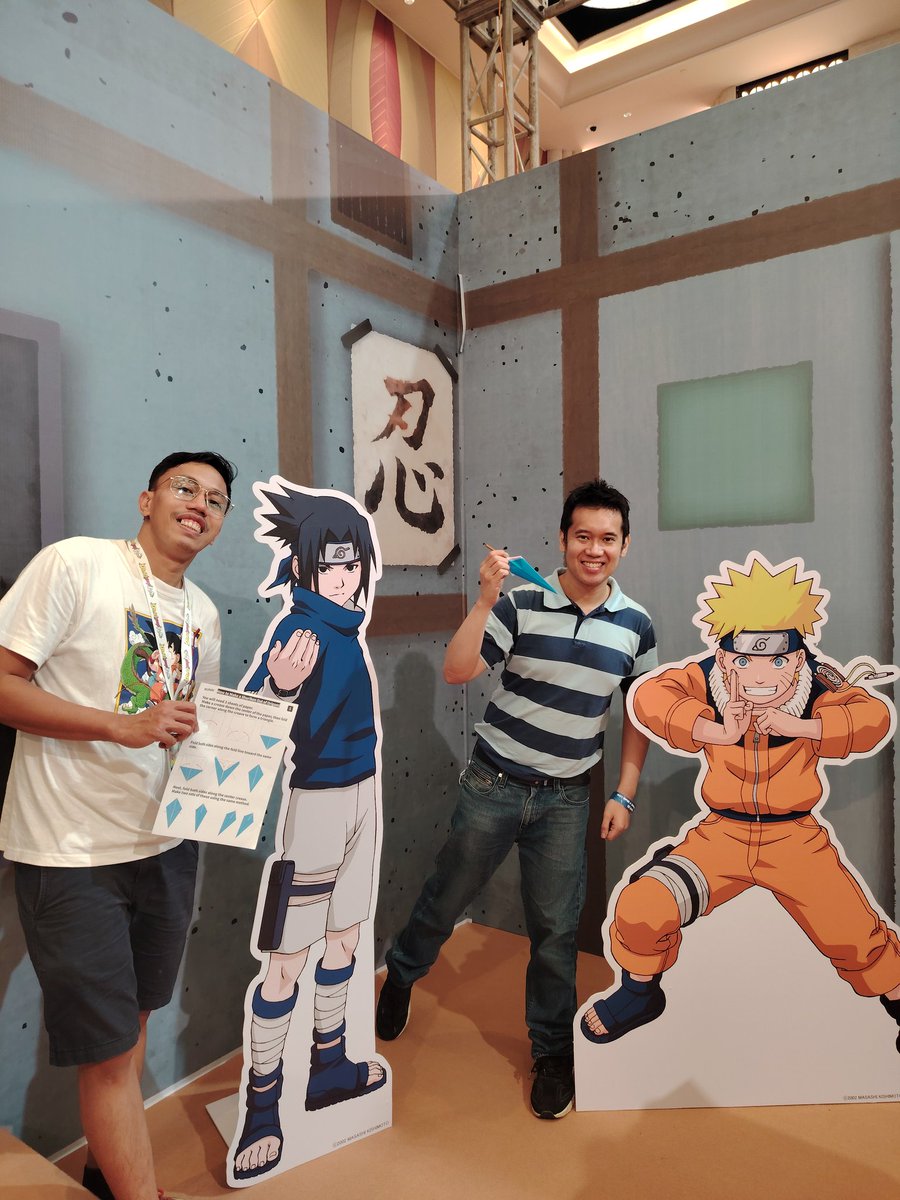 Catch2T8's tweet photo. #OtakuPopFes #naruto https://t.co/bGKXqr2PIv