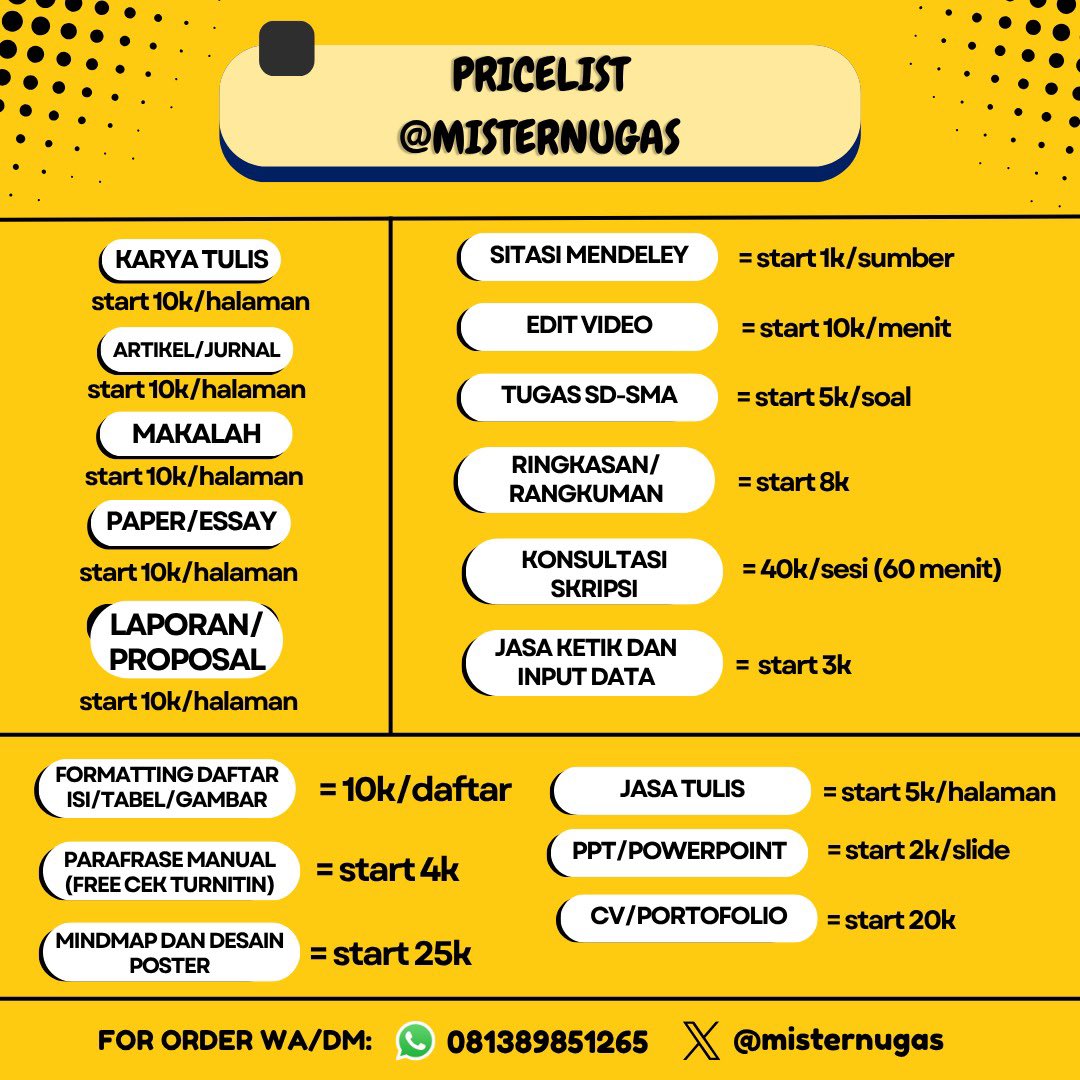 MISTER NUGAS 650+ TESTIMONI tweet media