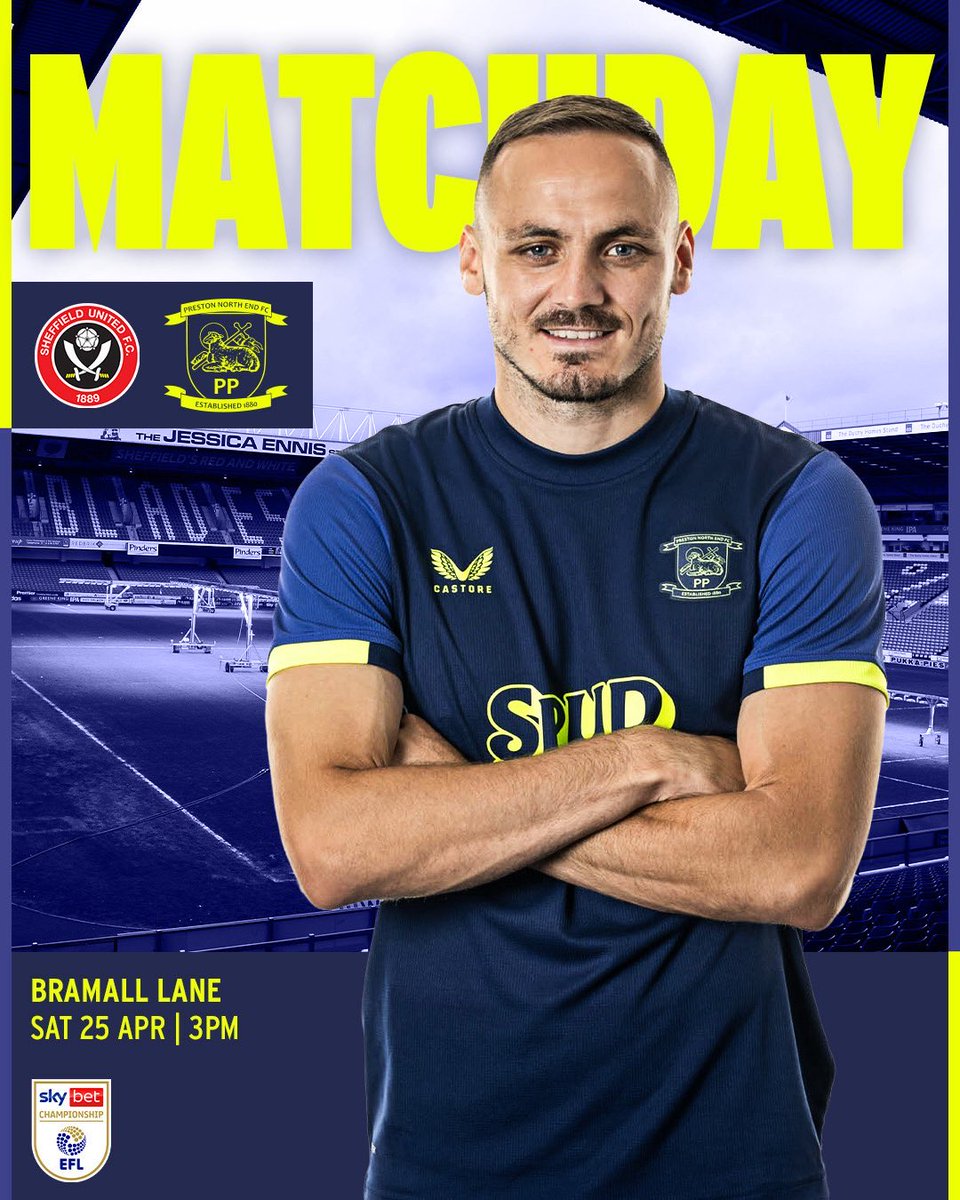 MATCHDAY!!! 

📆 25-04-2026
⚽️ Sheffield United
🏟️ Bramall Lane 
🕰 16:00 uur NL tijd #pnefc