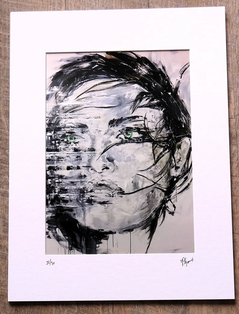 marieartcollec1's tweet image. Rare find! Signed limited edition (22/30) lithograph – mesmerizing woman with vivid green eyes by Marie Blanche Giannorsi. Don’t miss this one!
 marieartcollection.etsy.com/listing/432400…
#ArtCollector #LimitedEdition #ContemporaryArt #ArtForSale #LimitedEditionPrint