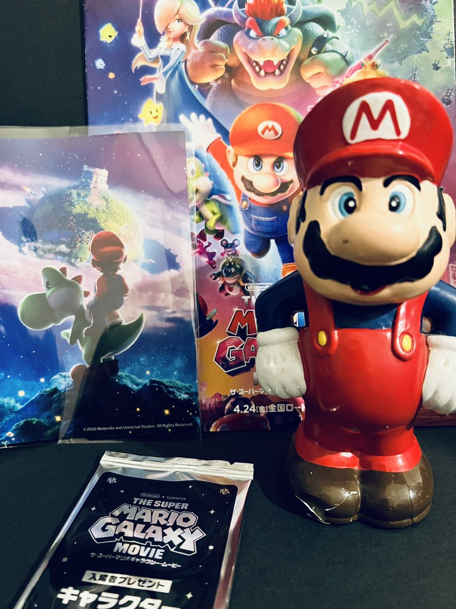 ザ・スーパーマリオギャラクシー・ムービー劇場観賞
今回も楽しかったー
ゲーム小ネタを見つける度に感涙… 