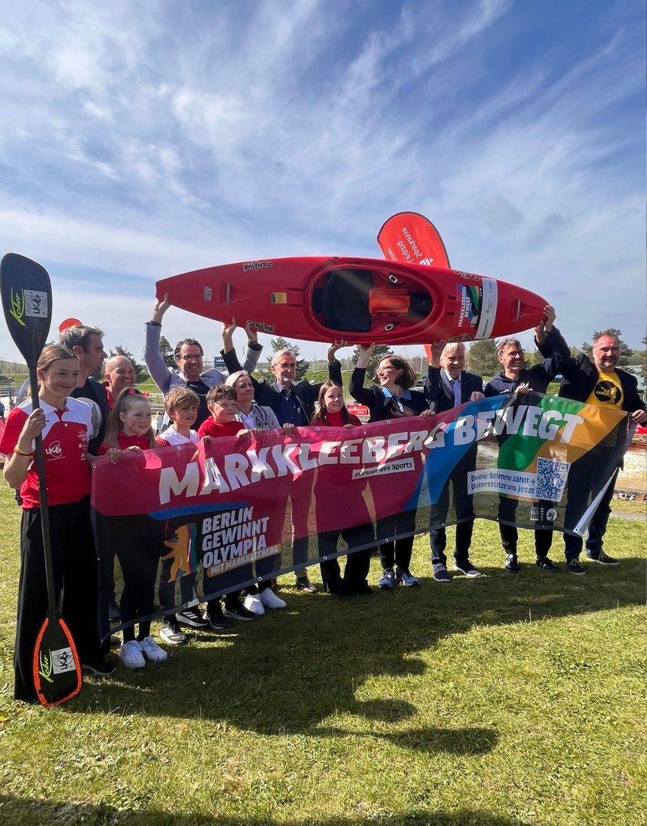 SMIsachsen's tweet image. 🏅 Für Olympia in #Sachsen. 

Der Freistaat ist Teil der Bewerbung BERLIN+. Sportminister Schuster besucht heute den Kanupark #Markkleeberg - ein möglicher #Olympia-Schauplatz 2036.

@StadtLeipzig