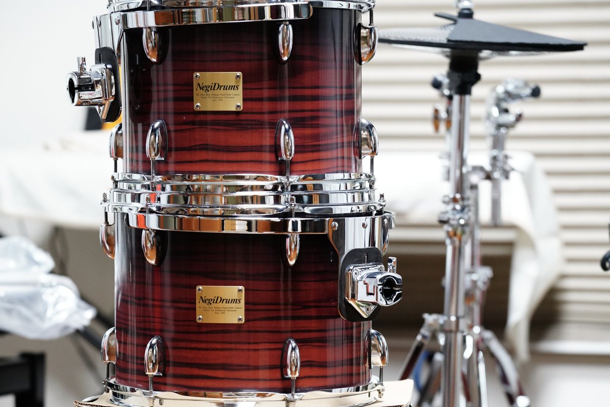 aimGtter_'s tweet photo. Negi Drums 
TAMA Hardware
＼TAMA Negi／🧅
ねぎくんと同じNegiのドラムMNG🥁

#ドラムセット #Novelbright https://t.co/pH3wDicntG