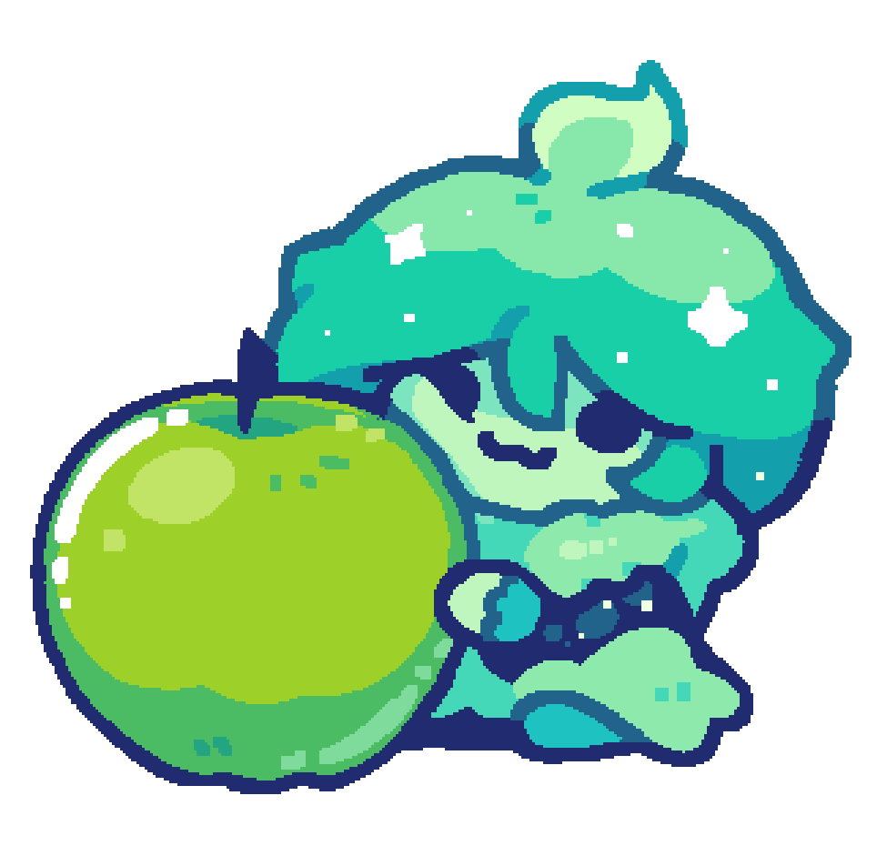 the_ez_lmao's tweet photo. an appil 🍏changes everything 💚 https://t.co/4sVaHSOGuh