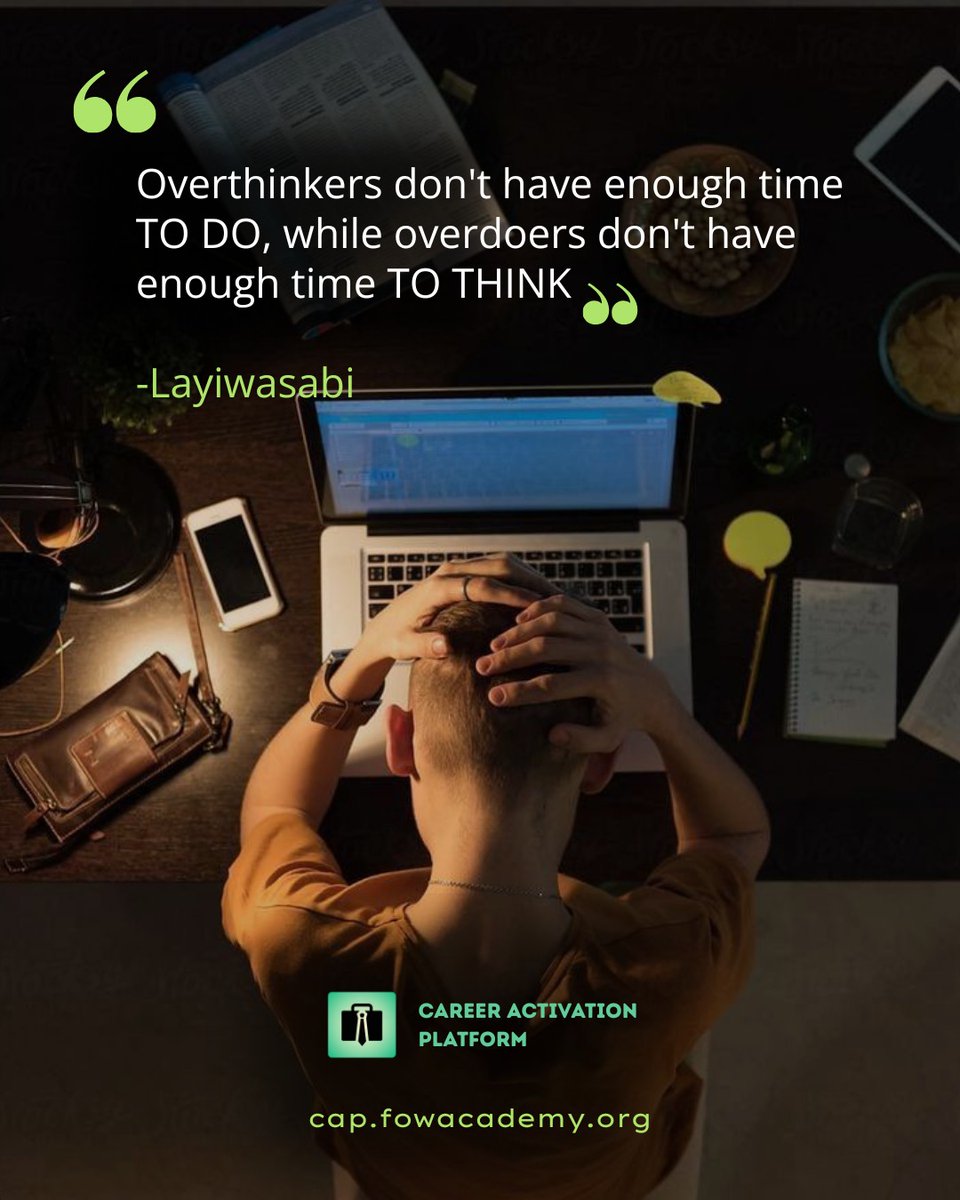 FutureOfWorkEdu's tweet photo. Most people are stuck in one of two places:
Overthinking… or Overdoing.
You’re either: 
– waiting to figure everything out
– or busy working with no direction

No clarity. No control.
You have to shift
Ready to build with intention
visit: https://t.co/l265ueWNqd https://t.co/kXouGUBwMR