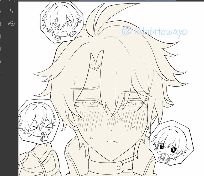 表紙描いてる かわいいかもしれない