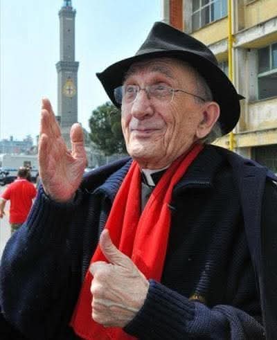 Cari ragazzi, 
io a 17 anni e un mese 
con i partigiani ho visto 
nascere la democrazia, 
ora che sono vecchio 
devo vederla morire? 
La speranza siete voi, 
restiamo umani!“
(Don Andrea Gallo)