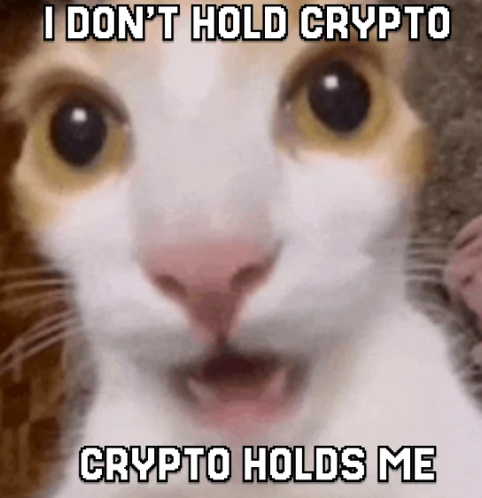 DaDai_Space's tweet photo. Crypto meme series:         
Who holds who
#CryptoAcademy 

#CryptoSignals #Bitcoin #Altcoins #Blockchain #CryptoTrading #HODL #DeFi #NFT #Bullish #BearMarket #TradingTips #CryptoMeme #AltSeason #CryptoCommunity #Web3 #ETH #DYOR https://t.co/83lvBA1eWW