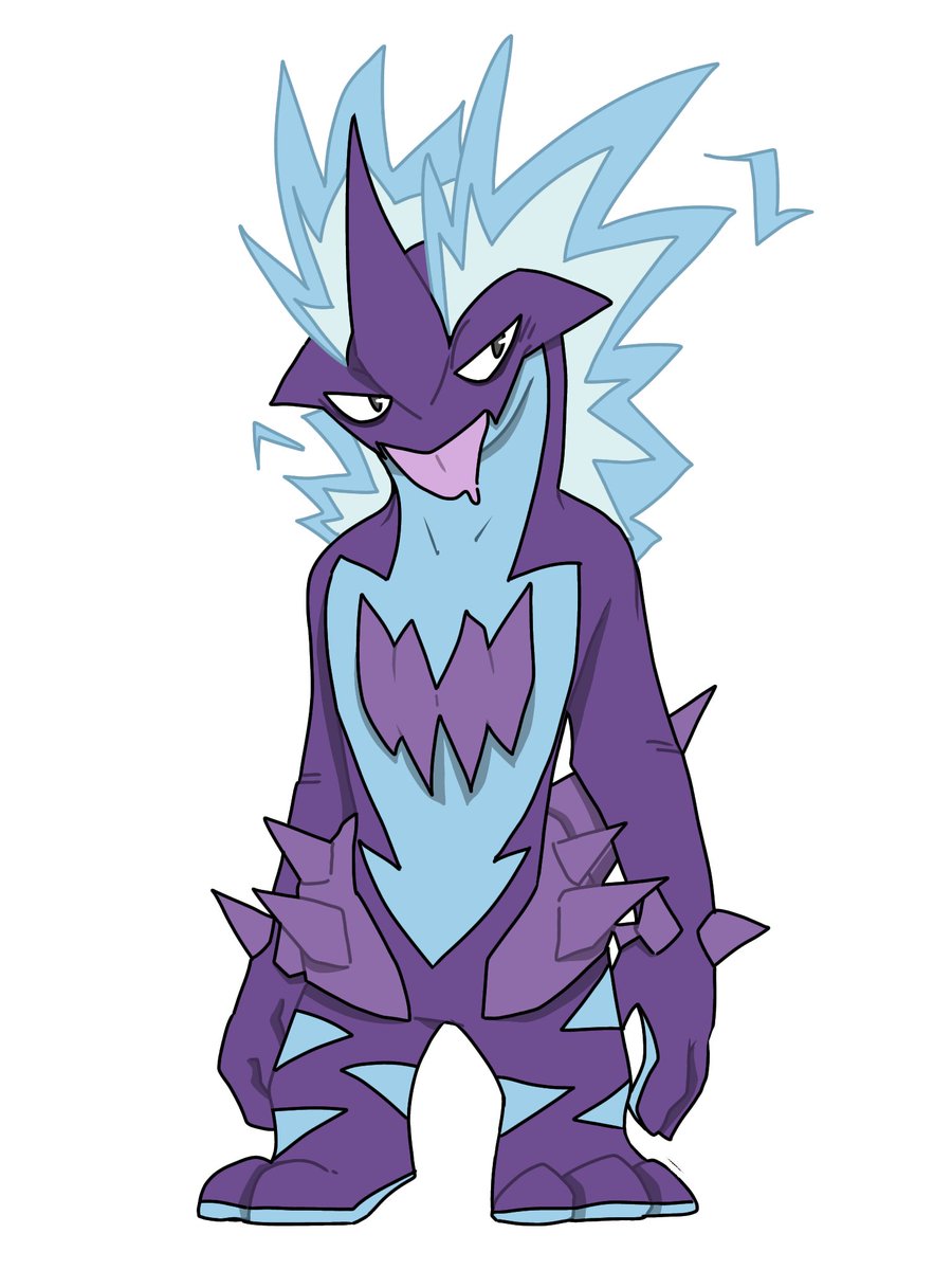 RanzidDiezel's tweet photo. My favourite boy 

#pokemonfanart #Pokémon #Toxtricity https://t.co/YLf1g21piL