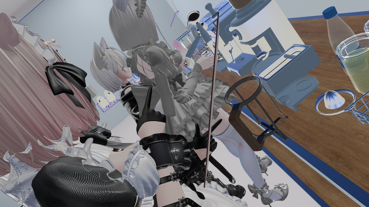 Maid Cafe Salt＠VRCイベント tweet media