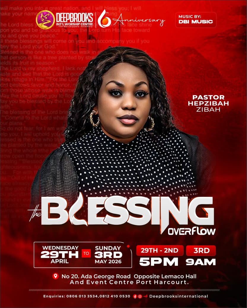 Wisdomkorgbara's tweet photo. Come, sit, get blessed and enjoy the presence of God like never before!!!

THE BLESSING 2026.

#Jesus #theblessing26 #dbi #wisdomk https://t.co/UhSltrPHMF