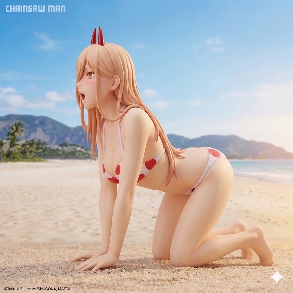 KwokCheongLee2's tweet image. パワ on the beach 1 #chainsawman #power #チェンソーマン