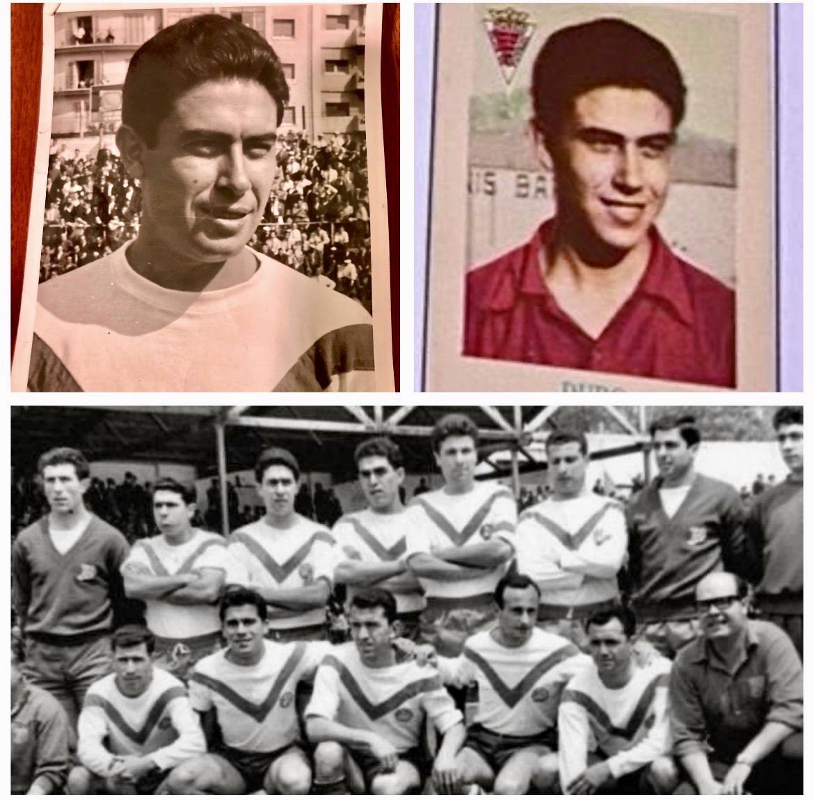 jaduro58's tweet photo. Josep Duró Beal 
1952/1953 @realmurciacfsad 
1961/1969  @CEEuropa 
Demà a Can Dragó partit per seguir somiant !! @GEPepRovira 
Som-hi !! 🤍💙🤍
#EuropaRealMurcia https://t.co/WIDwCfPkDR