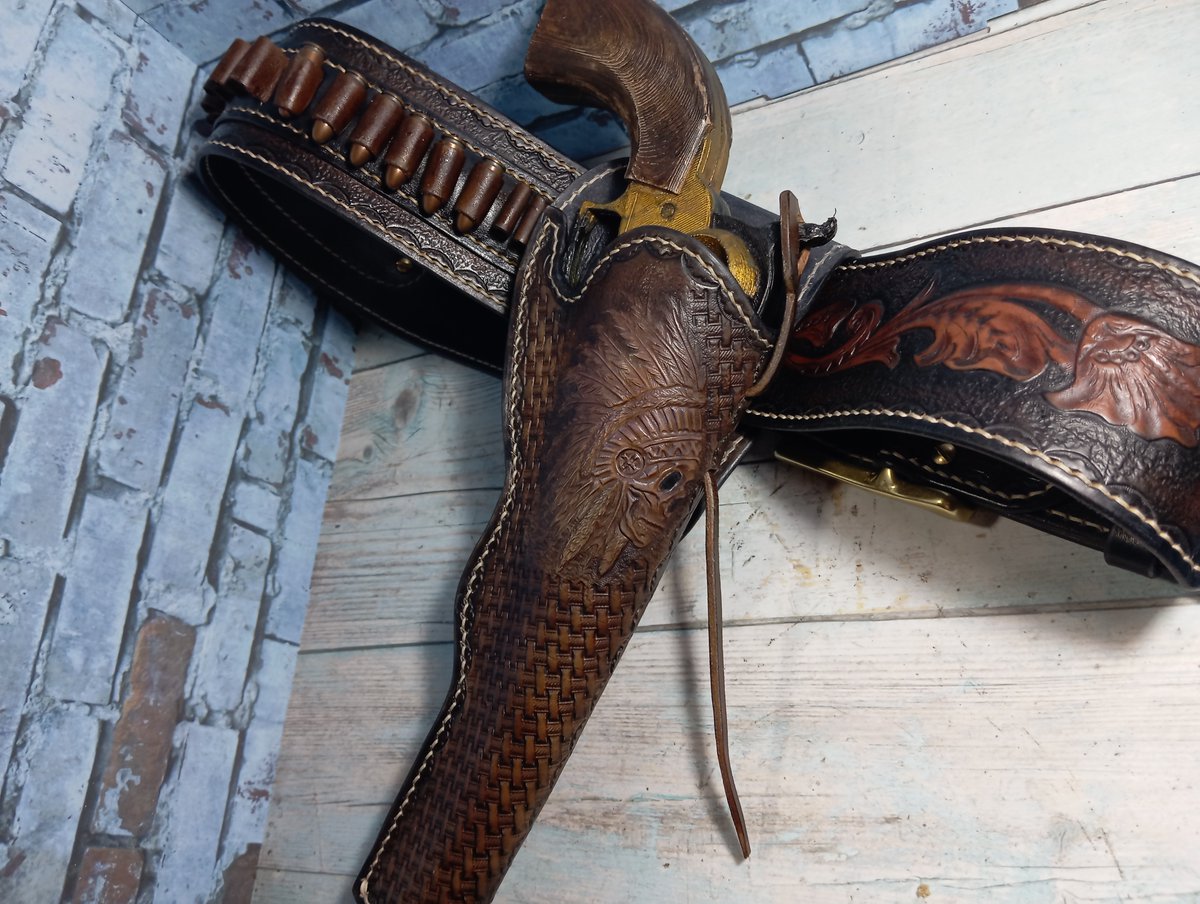 przd1's tweet image. avito.ru/sankt-peterbur…
Кобура ковбоя для colt Navy/ Ручная работа. Натуральная кожа с холодным ручным тиснением.
#Colt #Navy #Leather #craft #кожа #ковбой #тиснение #country #western #кольт #кобура #leathercraft #handmade #патронташ #вестерн #кантри #cowboy