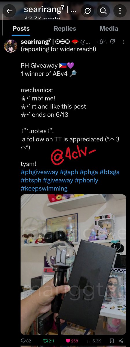 clov.☘︎ ݁˖ VOTE BTS ON AMA tweet media