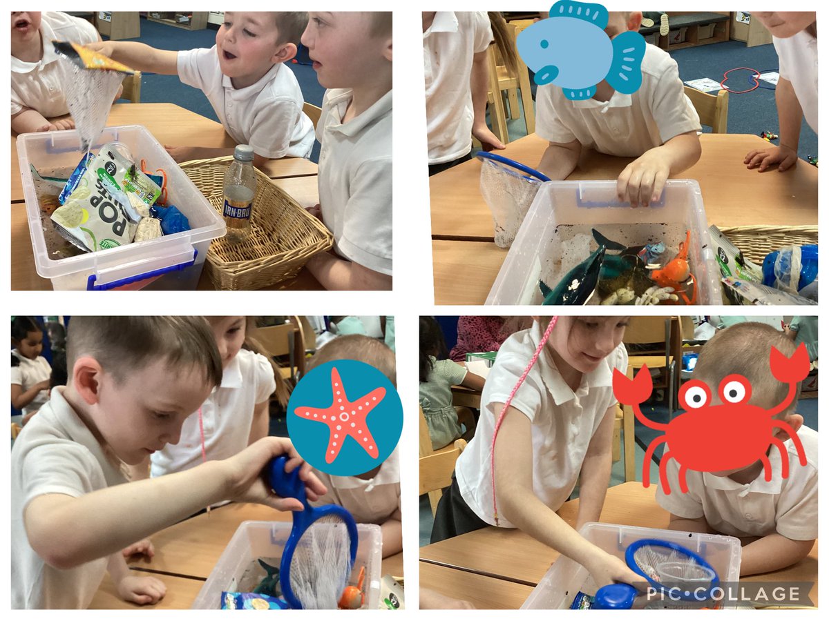 WellesbourneRec's tweet photo. RGG loved learning about pollution and littering in oceans. They learned about the importance of recycling and putting rubbish in the bin. @@WellesbourneSch https://t.co/Trxbj8Y74c