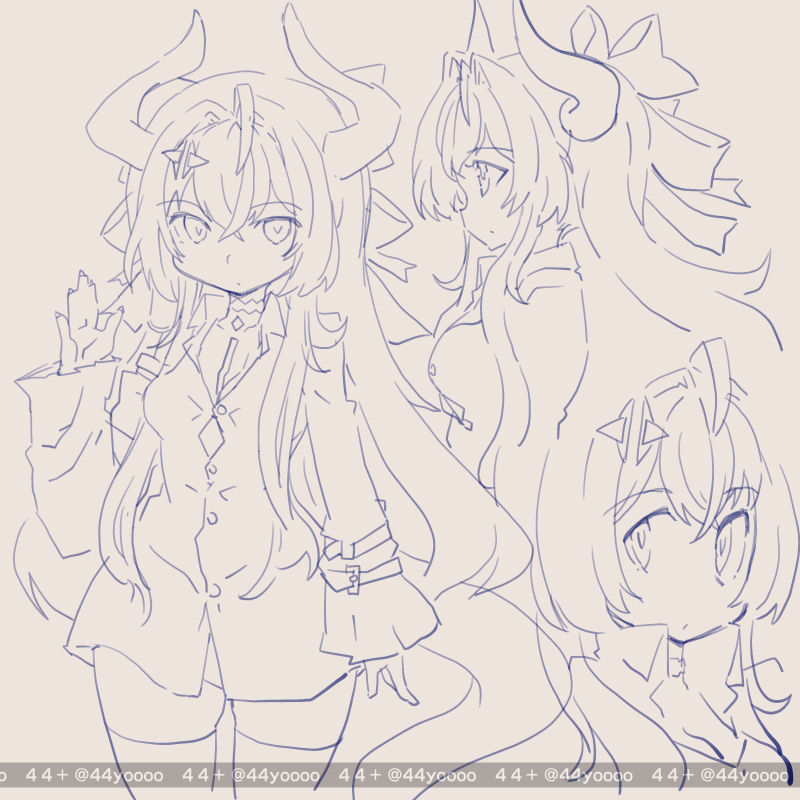 #NTE #NTEcreator #NTEネバエバ
今年の4月大分最近描いたCSU二課の3人です。 後ろの二人は動画にちょっと出てるだけなので把握するのに少し練習しました・・・ 
 サービス開始まであと4日 