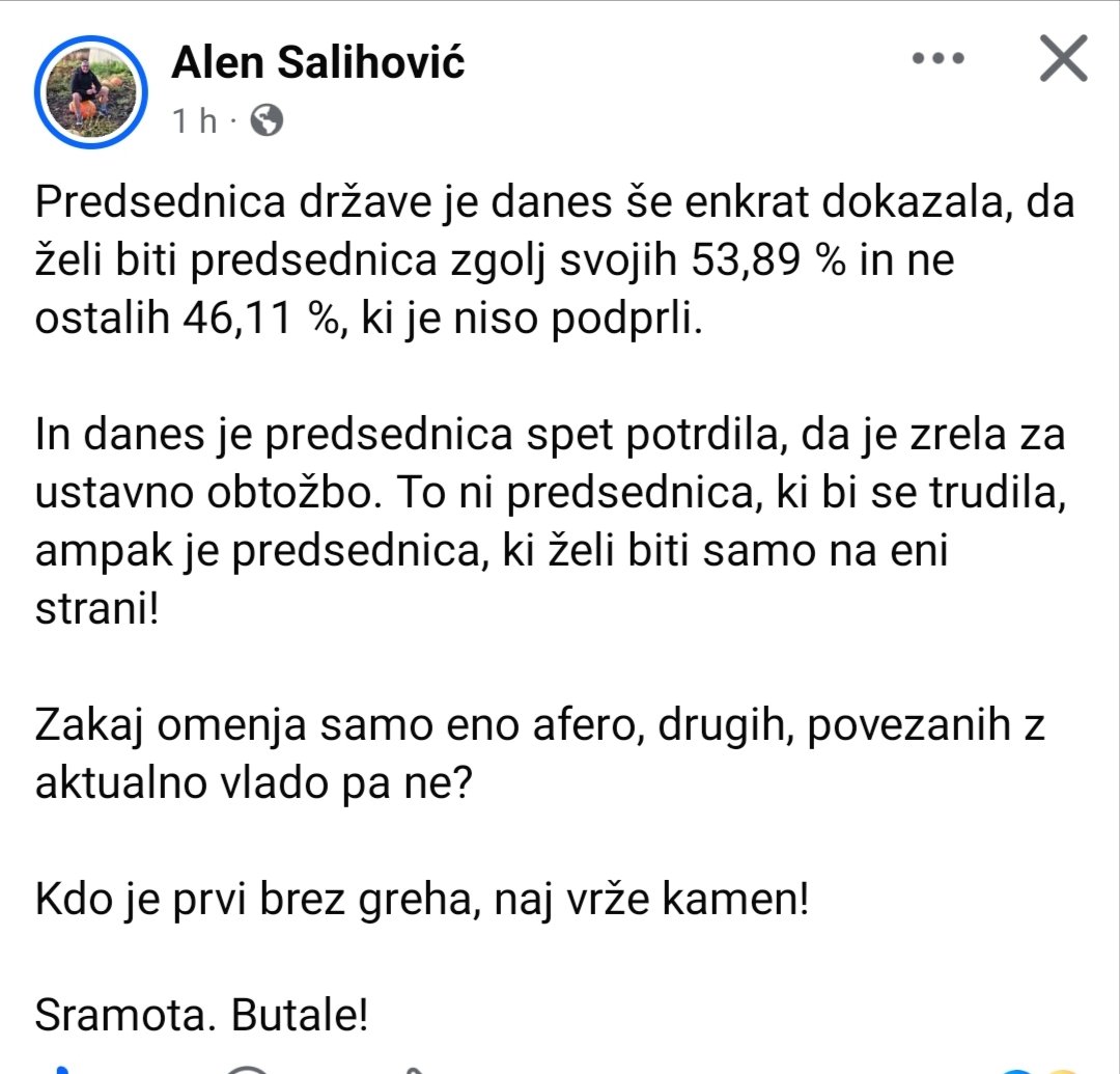 Se strinjam ‼️ Še kdo?