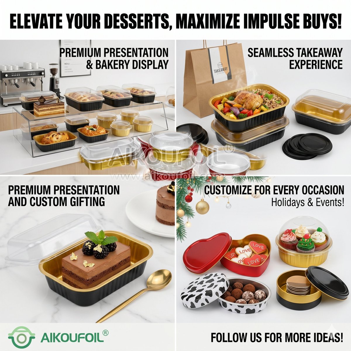 Aikou_Foil's tweet image. 🌟 Planet Friendly: 100% recyclable, BPA-free, and food-grade safe.
With over 350+ mold sets and 3-7 new products launched every month, we are the R&amp;amp;D partner your brand needs to stay ahead of the trends.
Ready to upgrade your packaging game? 🚀
#BakeryLife #MealPrepSolutions