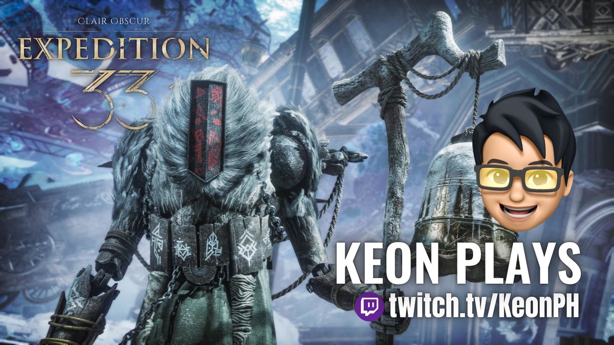 keonph's tweet image. I am now LIVE on Twitch! twitch.tv/keonph
KEON PLAYS - CLAIR OBSCUR: EXPEDITION 33 (PART 9)

Join my Discord server here: discord.gg/NdkRTEH9dk

#Twitch #TwitchStreamer #LiveStreamer #PS5 #PlayStation5 #ClairObscur #Expedition33 #SandfallInteractive #KeplerInteractive
