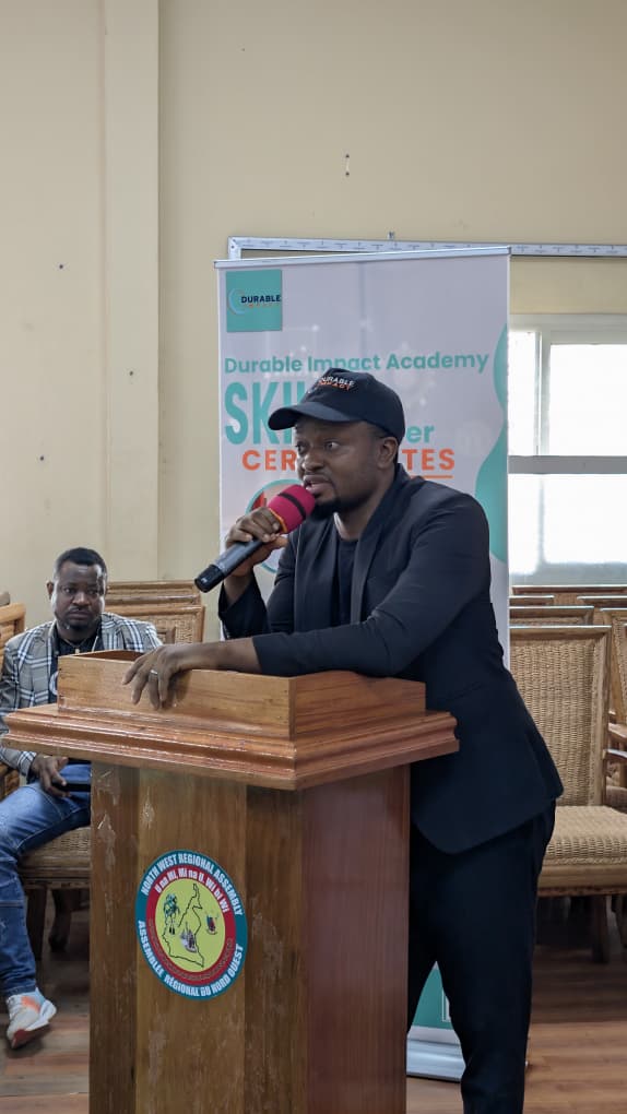 DurableImpact's tweet image. At #ENGEN2026 Bamenda, the Founder of Durable Impact reminded participants that entrepreneurship is a pathway to resilience, dignity, and economic transformation.

We remain committed to connecting, inspiring, and transforming entrepreneurs in Cameroon.

#DurableImpact #Bamenda