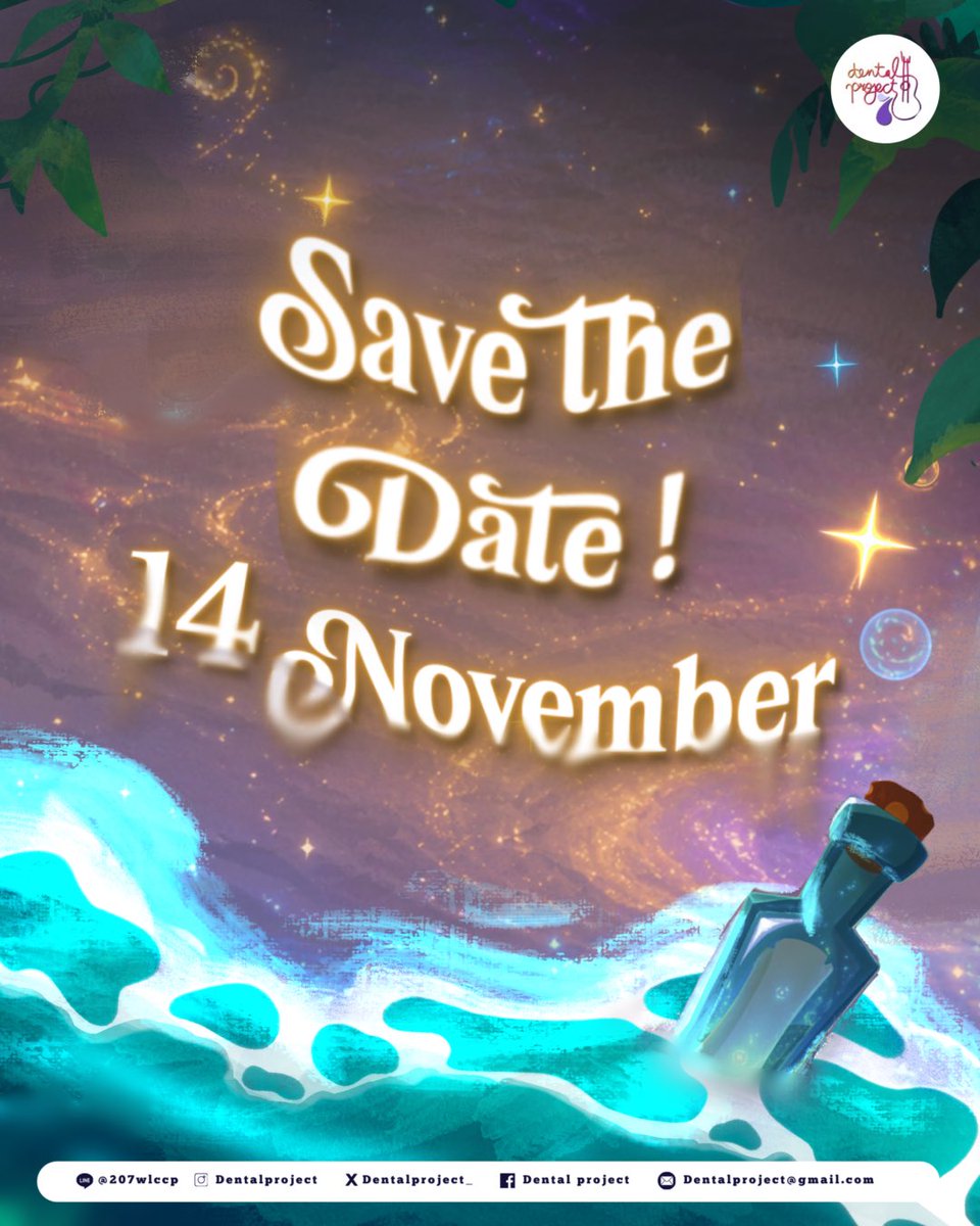 DentalProject01's tweet photo. DENTAL PROJECT 2026 is bringing you a night where music moves your soul, laughter fills the air, and every moment feels like a story you never want to leave behind 🧚💫

Stay close, stay curious.. Péte's waiting for you 🌱✨ https://t.co/shinE6fjpY