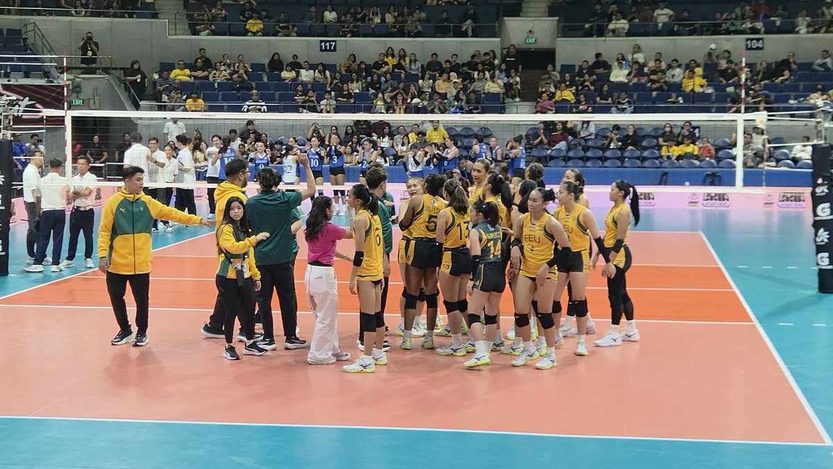 nikkodeg's tweet photo. Take 2 at totoo na ito.

Maraming salamat sa laban, FEU Lady Tamaraws. Not how we want to end the season. But looking forward sa changes and improvements sa darating na Season 89. https://t.co/3rJoF99s0s