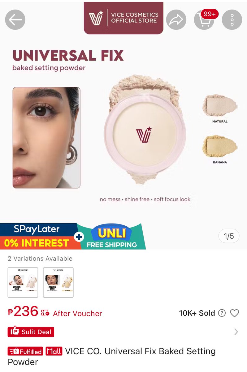 vice co powder for ₱236! ganda nitoooo

🖇️: s.shopee.ph/7fWA78LWXG