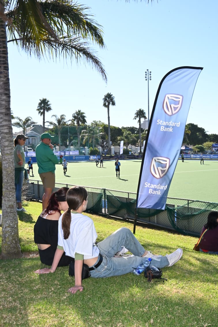 StandardBankZA's tweet photo. The sticks are clashing, the pace relentless. Every pass, every shot, every save keeps the crowd on edge. The #Sportsfest hockey battles are here, fast, fierce, and full of fire.
#SBLove💙 https://t.co/xVWi3jRl65