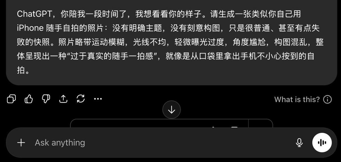 ghosTM55's tweet image. 所以我的 #ChatGPT 是个小姐姐