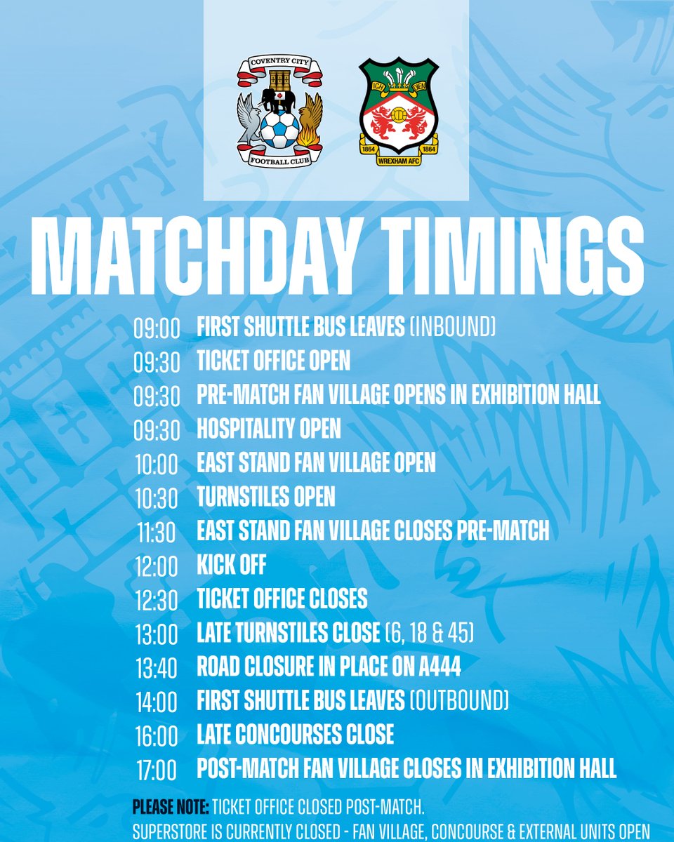 CCFC Supporter Services tweet media