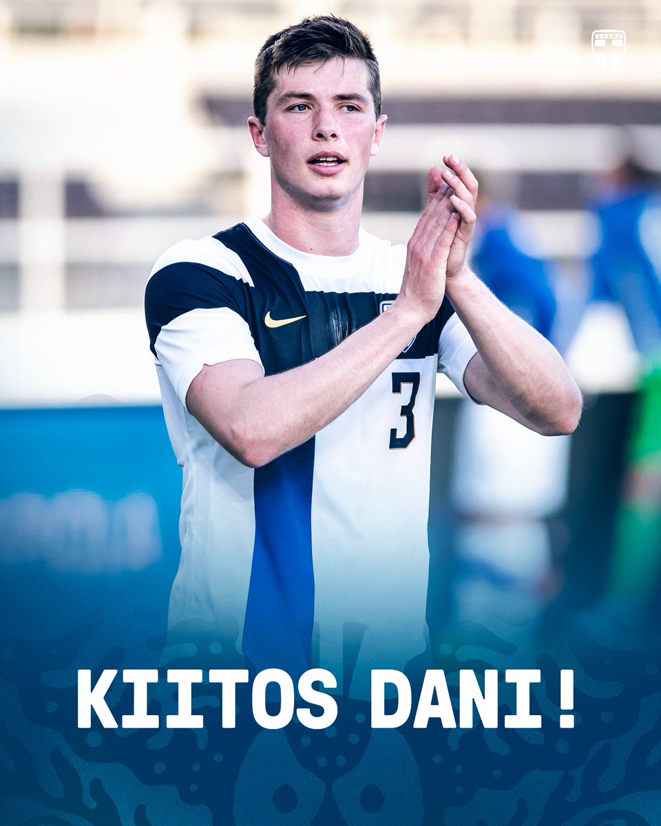 Huuhkajat's tweet photo. 23 A-maaottelua pelannut Daniel O’Shaughnessy päättää pelaajauransa. Viime vuodet puolustaja edusti HJK:ta.

Kiitos, Dani - ja onnittelut hienosta urasta! 💙 #Huuhkajat https://t.co/DOkVa6nM7L