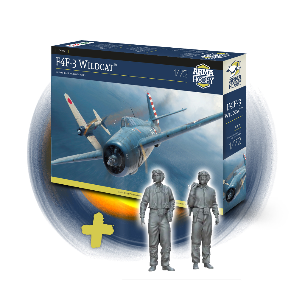 ArmaHobby's tweet image. New pre-orders are live.

From early Pacific battles to missions over Japan:

✈️ F4F-3 Wildcat – new tooling
✈️ P-51D Mustang VLR – Iwo Jima fighter

Which would you build first?➡️ armahobby.com/group/preorder…

#ArmaHobby #Wildcat #Mustang #ScaleModel #172scale #TTModelarze