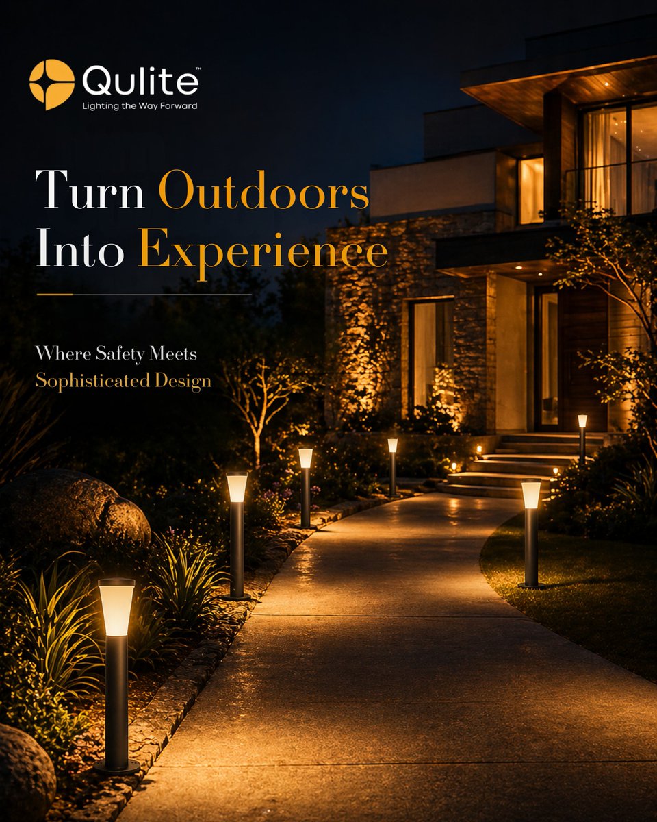 qulite_official's tweet image. ✨ Minimal Design. Maximum Impact.
Turn every outdoor corner into a statement of elegance with premium lighting that blends beauty, warmth &amp;amp; sophistication. 🌙💡
#OutdoorLighting #LuxuryLighting #BollardLights #ArchitecturalLighting #ModernExterior #LandscapeLighting