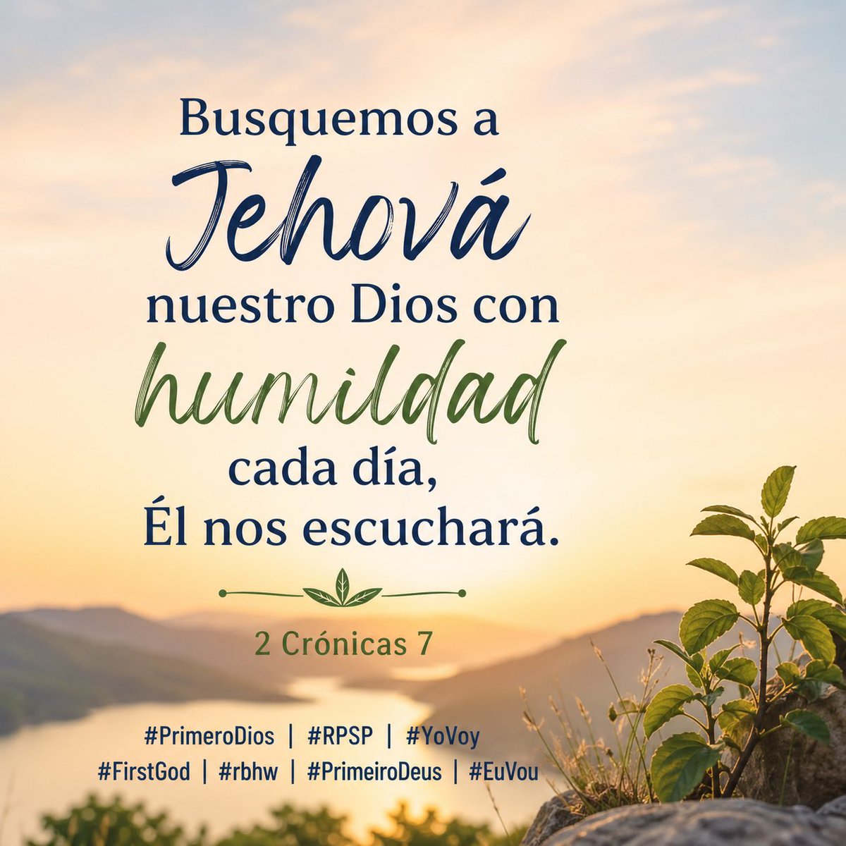 david_Bedoya86's tweet image. Busquemos a Jehová nuestro Dios con humildad cada día, Él nos escuchará. 
2 Crónicas 7
#PrimeroDios #RPSP #YoVoy #FirstGod #rbhw #PrimeiroDeus #EuVou
