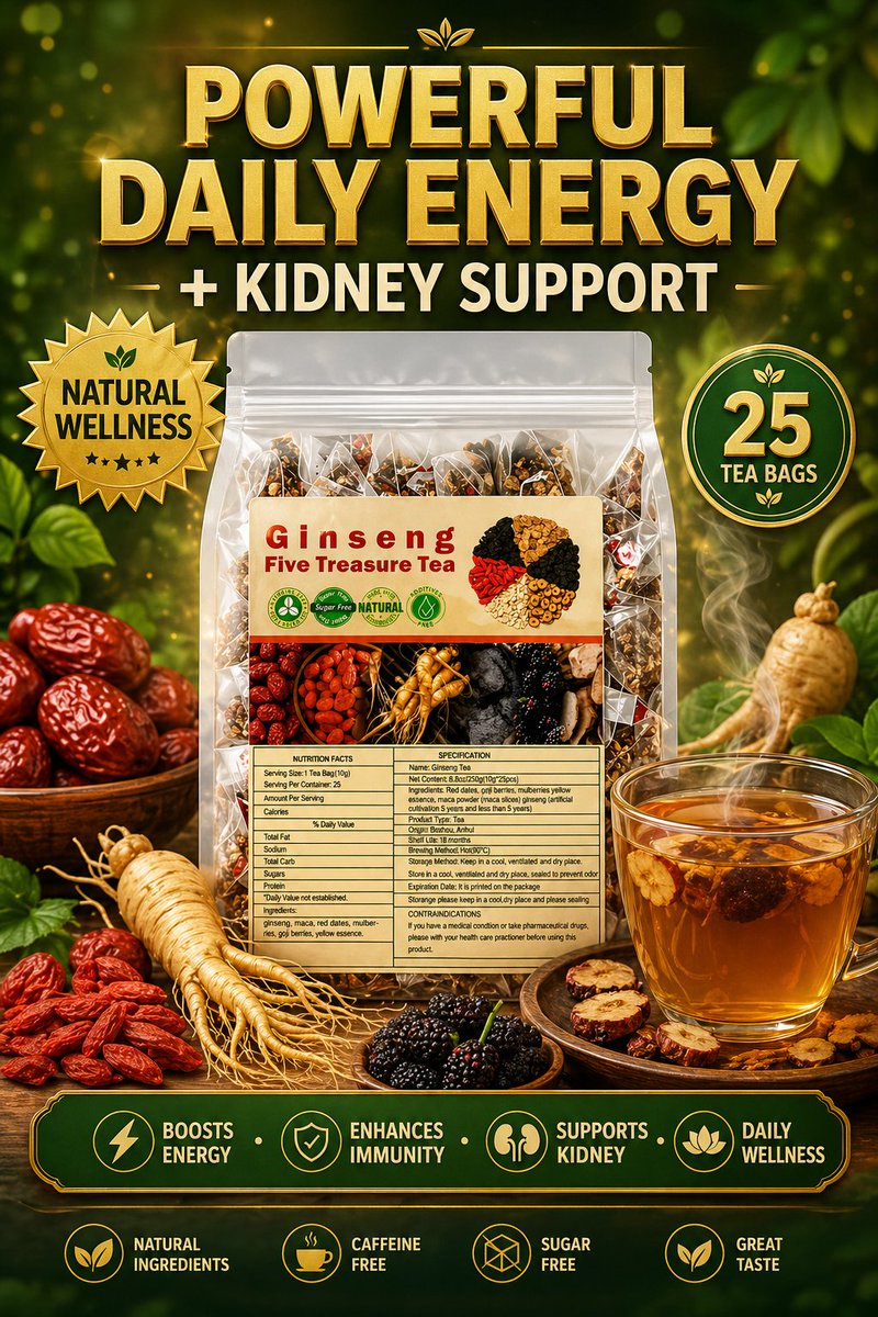 Jerry_Ihejirika's tweet image. Buy the original Ginseng Five Treasure Tea in Lagos, Nigeria via Ginax Wellness.

WhatsApp - 09056985101
Website - ginaxwellness.com

#ginseng #ginsengtea #ginsengtreasuretea #ginsengfivetreasuretea