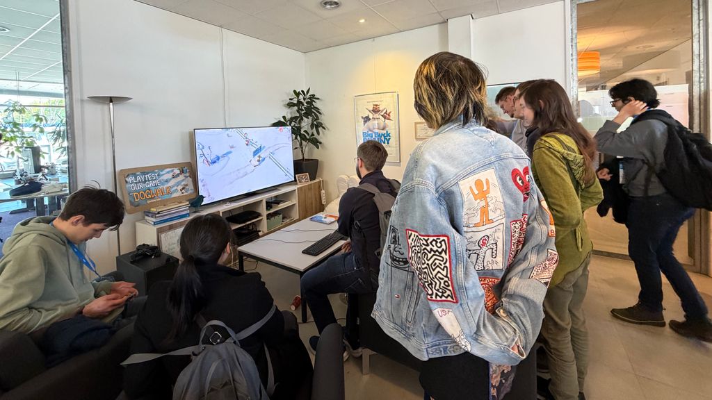 Blender's tweet image. The @GodotCon just wrapped up! The Blender HQ hosted a small meet-up of Godot and Blender users this weekend. Open source and human connection at its finest 🧡🩵 #b3d #Godot